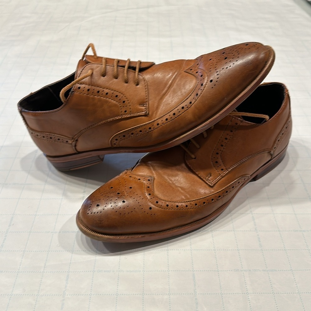 Bonafini Collection Men’s Oxford Wingtip Dress Shoes